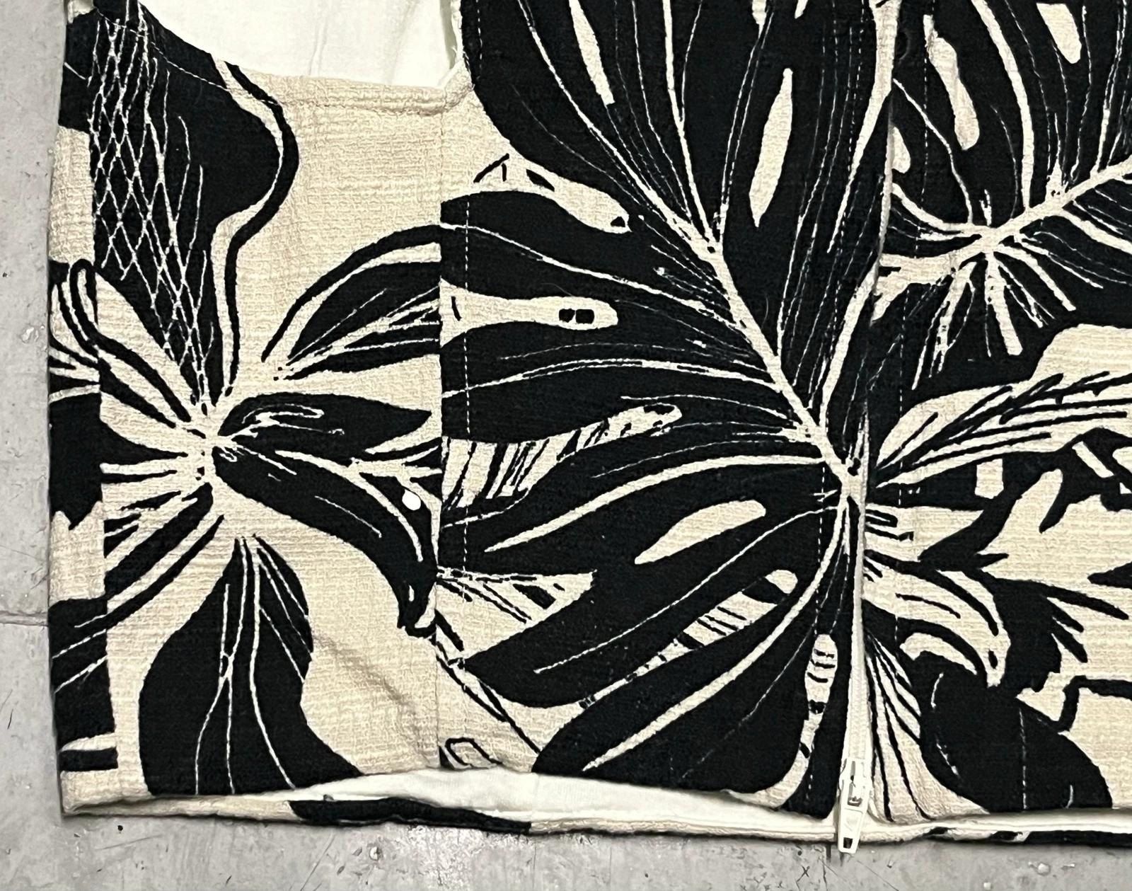 Black and white floral printed vest top – photo 11